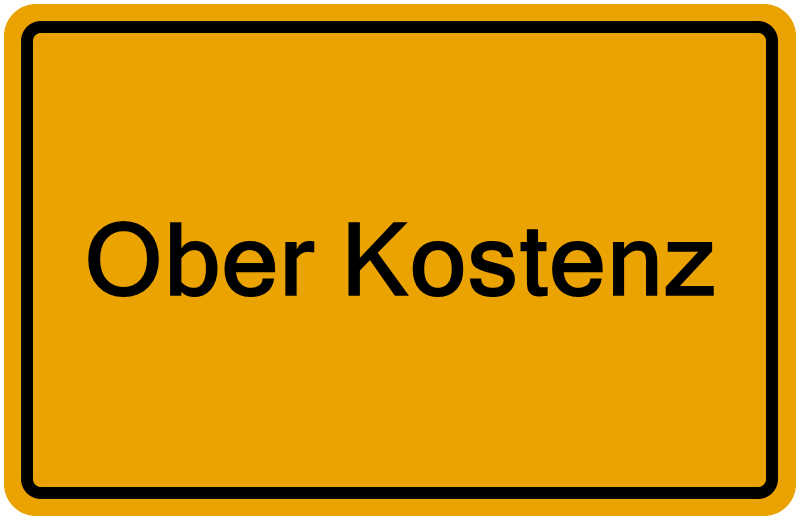 Handelsregisterauszug Ober Kostenz